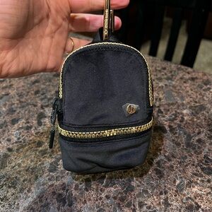 Lululemon City Adventurer Nano backpack black velour